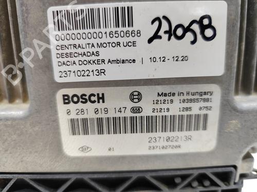 Engine control unit (ECU) DACIA DOKKER MPV (KE_)  | BP25793224M57 
