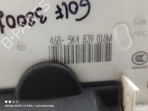 Rear right lock VW GOLF VI (5K1) 1.6 TDI | BP21141911C99 