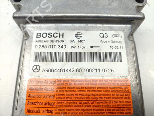 ECU airbags MERCEDES-BENZ SPRINTER 3,5-t Van (B906) 313 CDI (906.631, 906.633, 906.635, 906.637) | BP18297376M53