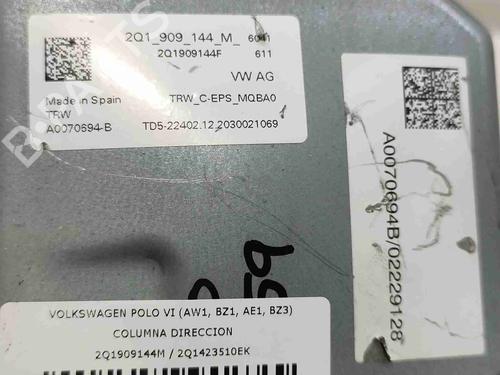 Steering column VW POLO VI (AW1, BZ1, AE1) 1.0 TSI | BP40079691M21 - Image 4