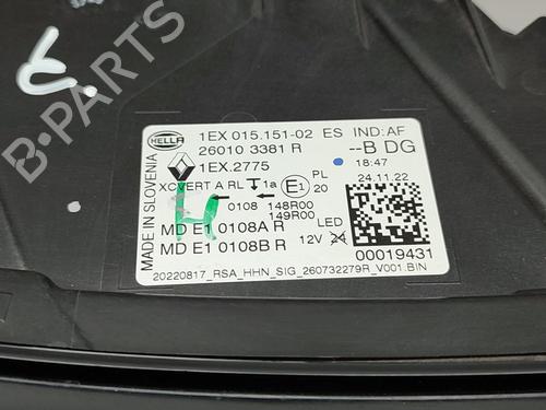 Right headlight RENAULT AUSTRAL  | BP29727743C29 