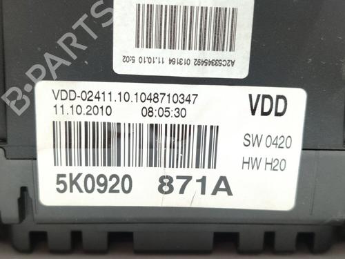 Instrument cluster VW GOLF VI (5K1)  | BP16505000C47 