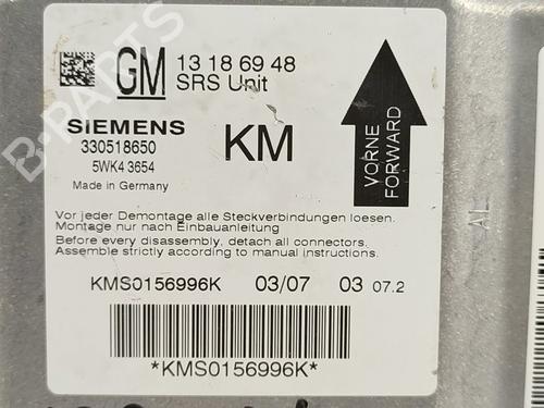 Kollisjonspute styreenhet OPEL VECTRA C (Z02) 1.9 CDTI (F69) | BP16503630M53 