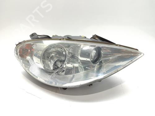 Right headlight PEUGEOT 807 (EB_) 2.0 HDi (107 hp) 18121346