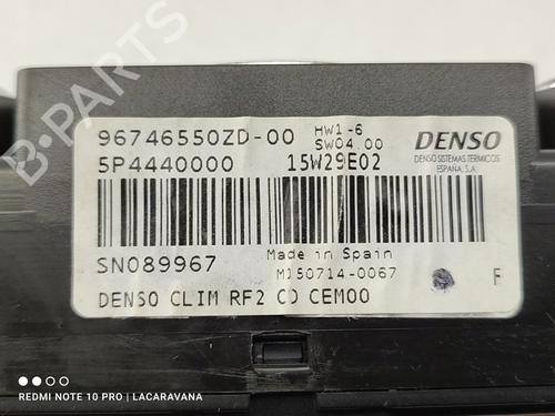Climate control CITROËN C-ELYSEE (DD_) 1.6 BlueHDi 100 | BP16512312I5 