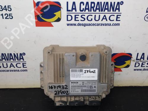 Used Engine control unit (ECU) CITROËN BERLINGO / BERLINGO FIRST Box Body/MPV (M_) 1.6 HDI 75 (MB9HW) (75 hp) 16506930