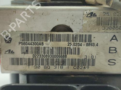 ABS Bremseaggregat JEEP GRAND CHEROKEE II (WJ, WG) 2.7 CRD 4x4 | BP16511183M43 