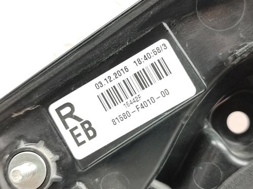 Piloto derecho del maletero TOYOTA C-HR (_X1_)  | BP30402044C80 