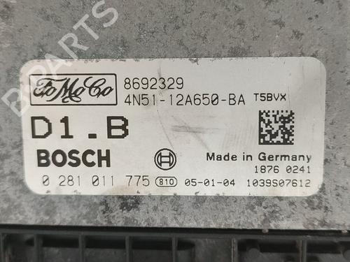 Engine control unit (ECU) VOLVO S40 II (544) 1.6 D | BP18487725M57 