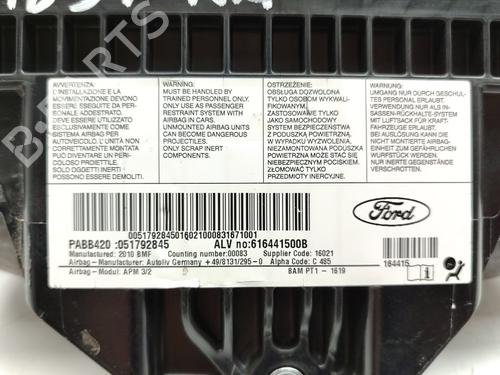 Airbag Kit FORD KA (RU8) 1.2 | BP16512779C86 