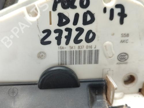 Front right lock VW POLO V (6R1, 6C1) 1.4 TDI | BP16778885C97 