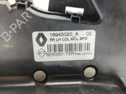 Venstre bak lås RENAULT MEGANE IV Hatchback (B9A/M/N_) 1.2 TCe 130 (B9MR) | BP16507389C100 