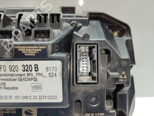 Instrument cluster SEAT IBIZA V (KJ1, KJG) 1.0 TSI | BP16516901C47 