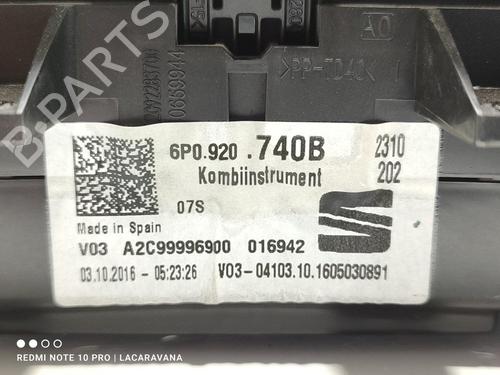 Instrument cluster SEAT IBIZA IV SC (6J1, 6P5) 1.2 TSI | BP20702887C47 