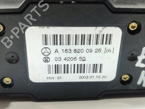 Left front window switch MERCEDES-BENZ M-CLASS (W163) ML 270 CDI (163.113) | BP16504605I27 