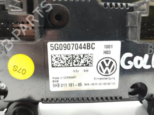 Climate control VW GOLF VII (5G1, BQ1, BE1, BE2) 2.0 GTD | BP16547714I5 