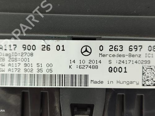 Instrument cluster MERCEDES-BENZ CLA Coupe (C117) CLA 200 CDI / d (117.308) | BP16510571C47 