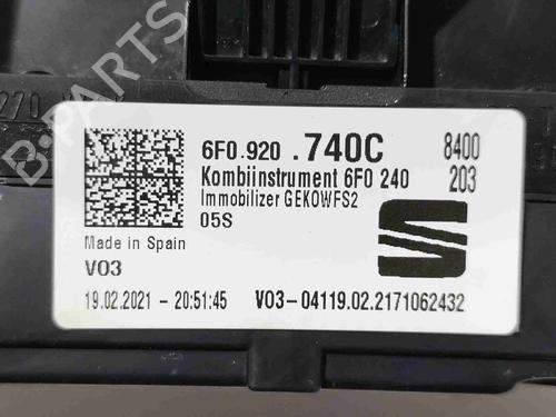 Instrument cluster SEAT ARONA (KJ7, KJP) 1.0 TSI | BP40599500C47 - Image 6