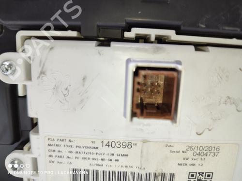 Instrument cluster PEUGEOT 508 SW I (8E_) 2.0 BlueHDi 150 | BP18026100C47 