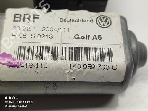 Left rear window motor VW GOLF V (1K1)  | BP16576918E23 