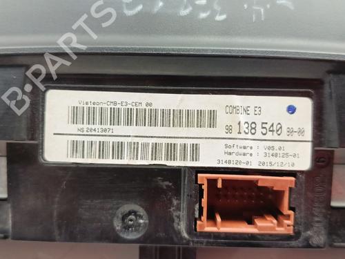 Instrument cluster CITROËN C4 CACTUS 1.6 BlueHDi 100 | BP33431477C47 - Image 5