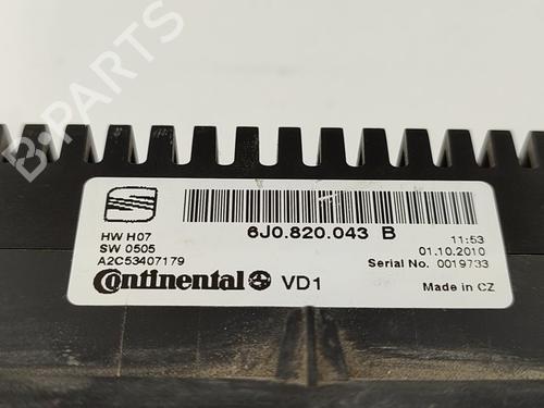 Climate control SEAT IBIZA IV (6J5, 6P1)  | BP16506338I5