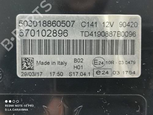 Instrument cluster MASERATI LEVANTE SUV (M161) 3.0 D Q4 | BP18426861C47 