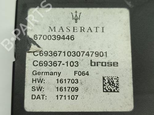Electronic module MASERATI LEVANTE SUV (M161) 3.0 D Q4 | BP18437783M83 