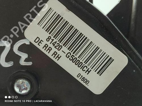 Rear right lock KIA NIRO I (DE) 1.6 GDI Plug-in Hybrid | BP16513625C99 