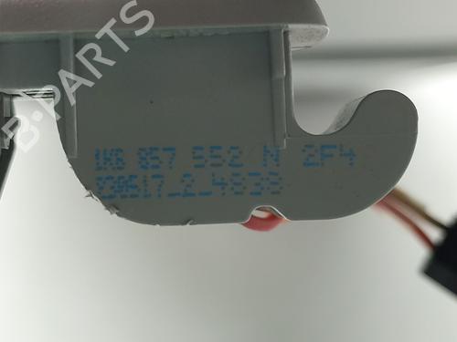 Right sun visor VW SCIROCCO III (137, 138)  | BP33240167I2  - Image 5