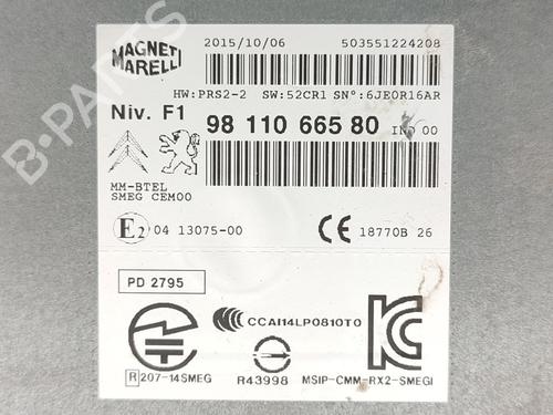 Electronic module PEUGEOT 2008 I (CU_)  | BP29904781M83