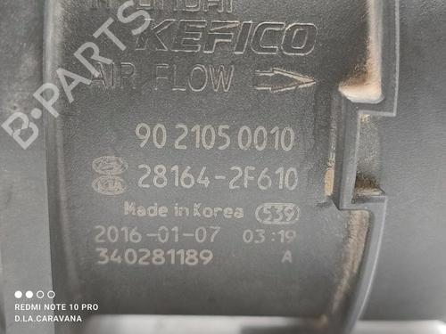 Mass air flow sensor HYUNDAI SANTA FÉ III (DM, DMA) 2.2 CRDi 4WD | BP16505067M95