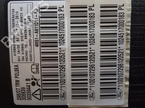 Venstre sete kollisjonspute FORD FOCUS I (DAW, DBW)  | BP26463662C13 