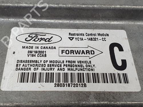 ECU airbags FORD FIESTA VI (CB1, CCN)  | BP16614721M53