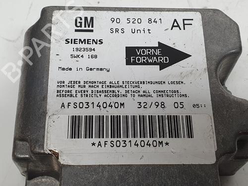 ECU airbags OPEL ASTRA G Estate (T98) | BP16615484M53
