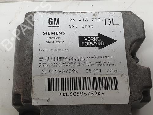 ECU airbags OPEL ASTRA G Estate (T98)  | BP16615591M53 