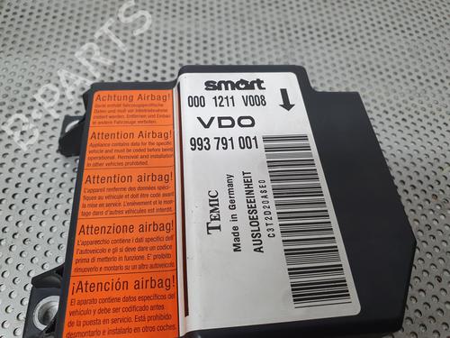 ECU airbags SMART CITY-COUPE (450) 0.8 CDI (S1CLC1, 450.300, 450.301, 450.302, 450.303,... | BP16625524M53 