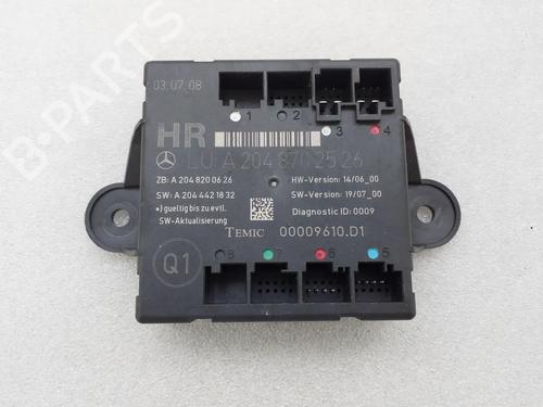 Electronic module MERCEDES-BENZ C-CLASS (W204) C 200 CDI (204.007, 204.006) A2048702526