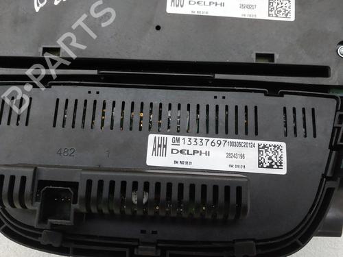 Climate control OPEL ASTRA J (P10) 1.4 LPG (68) | BP27293128I5 