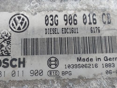 Computer motormanagement VW GOLF V (1K1) 1.9 TDI | BP28623376M57