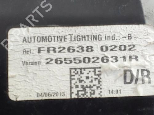 Right taillight RENAULT CLIO IV (BH_) 0.9 TCe 90 (BHNF, BHMA, BHMH, BHJK, BHJR) | BP27256275C35 