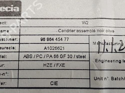 Ashtray PEUGEOT 508 SW I (8E_) 1.6 HDi | BP29450487I30 