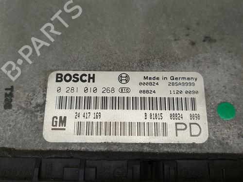 Engine control unit (ECU) OPEL ZAFIRA A MPV (T98) 2.0 DTI 16V (F75) | BP29737412M57