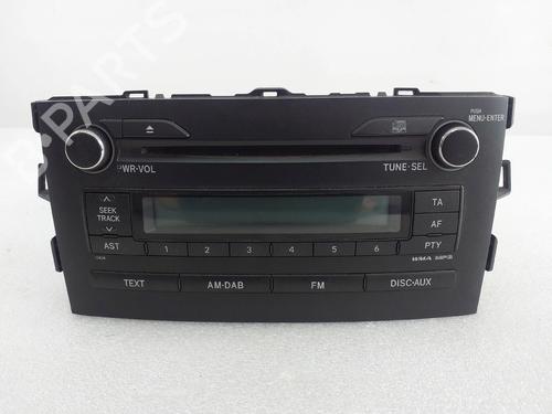 Bilradio TOYOTA AURIS (_E15_) 1.33 Dual-VVTi (NRE150_, NRE150R) (99 hp) 29746017