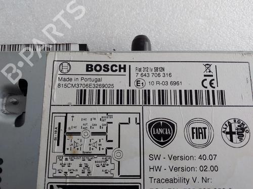Radio FIAT 500 (312_) 1.2 (312AXA1A) | BP29752302E6 