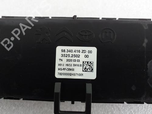 Climate control PEUGEOT PARTNER Box Body/MPV (K9) 1.5 BlueHDI 130 | BP29806700I5 