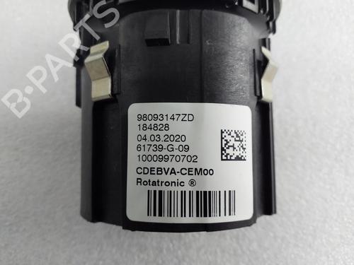 Gear lever PEUGEOT PARTNER Box Body/MPV (K9) 1.5 BlueHDI 130 | BP29813455M90 
