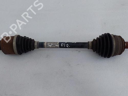 Used Left front driveshaft PEUGEOT PARTNER Box Body/MPV (K9) 1.5 BlueHDI 130 (131 hp) 29887268