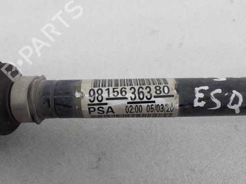 Left front driveshaft PEUGEOT PARTNER Box Body/MPV (K9) 1.5 BlueHDI 130 | BP29887268M38 