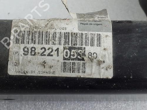 Rear bumper reinforcement PEUGEOT PARTNER Box Body/MPV (K9) 1.5 BlueHDI 130 | BP29888961C73 